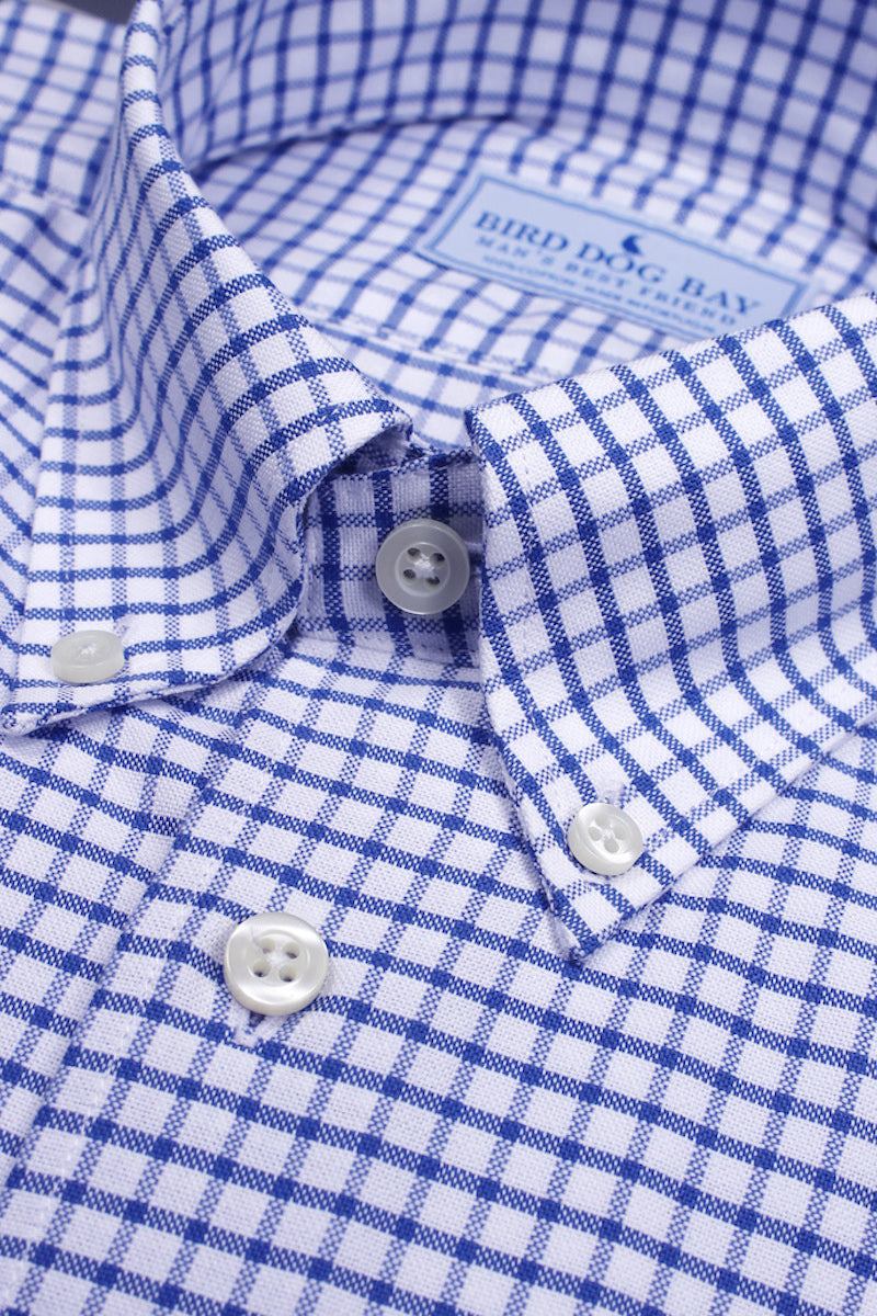 Sutherland: Button Down Shirt - Blue