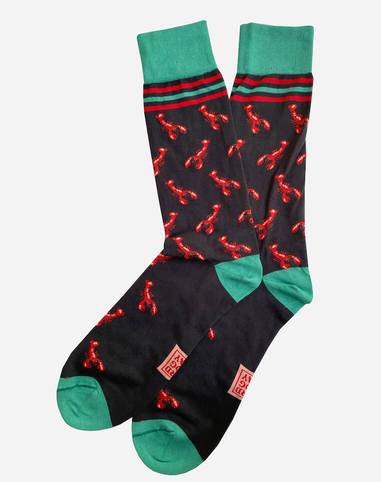 Lobster Lounge: Socks - Navy