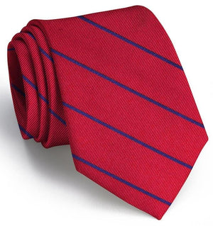 American Made Collared Greens Tie Red/Blue Made in the USA