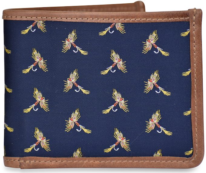 American Made Collared Greens Wallets Navy Made in the USA