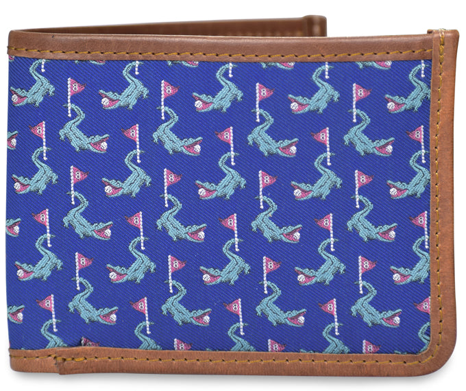 American Made Collared Greens Wallets Blue Made in the USA