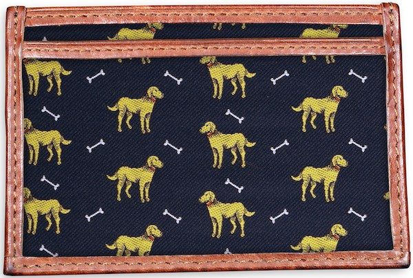 American Made Collared Greens Wallets Navy Made in the USA