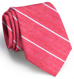 American Made Collared Greens Tie Red/White Made in the USA