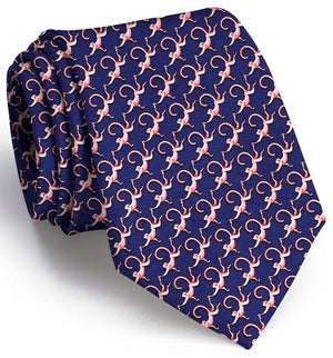 Monkey Business: Boys Tie - Navy