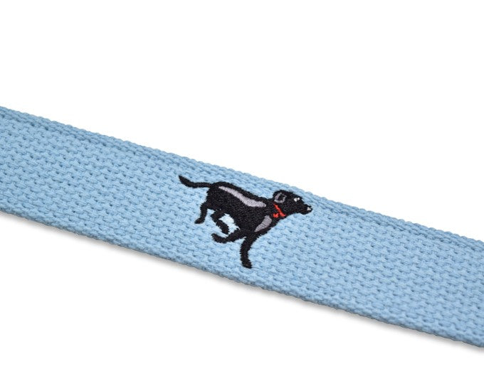 Lab Race: Embroidered Belt - Light Blue