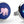 Load image into Gallery viewer, Pink Elephants: Woven Silk Cuffllinks - Navy

