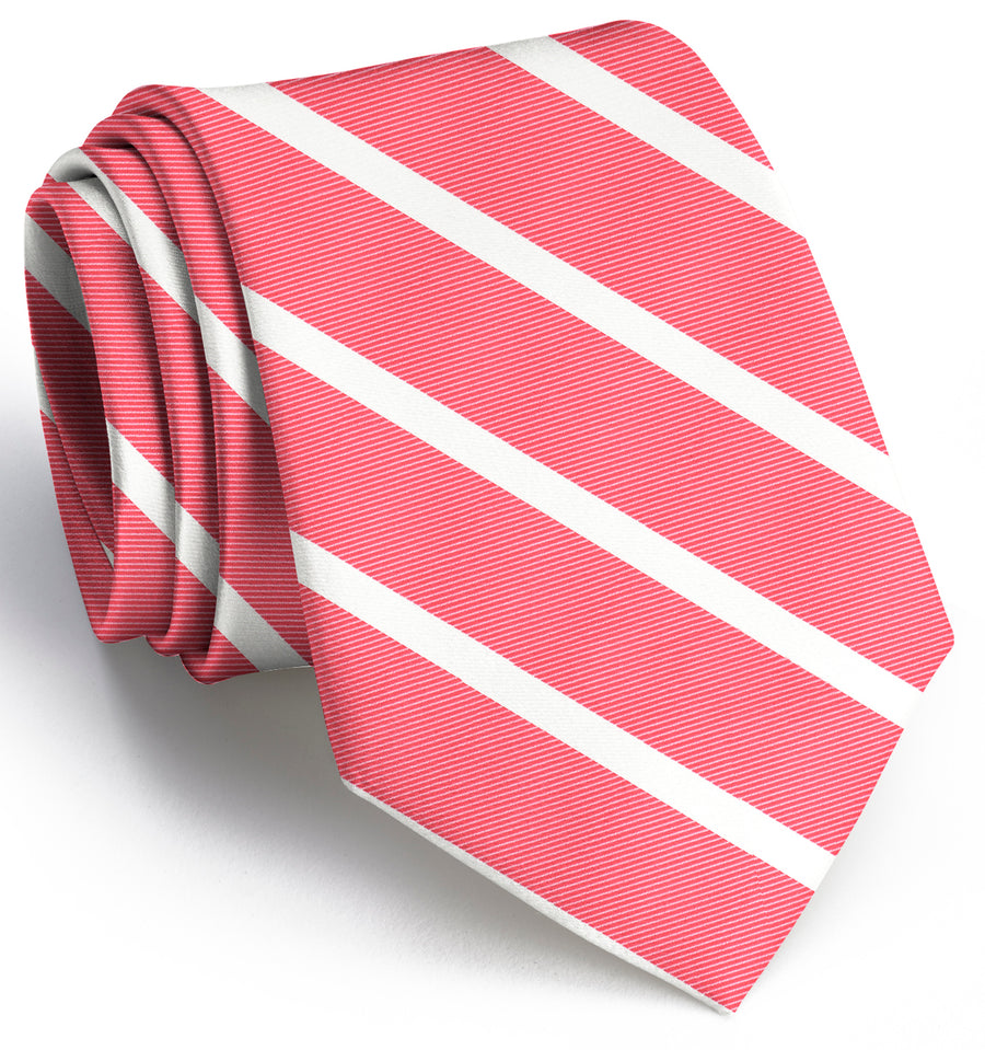 American Made Collared Greens Tie Coral Made in the USA