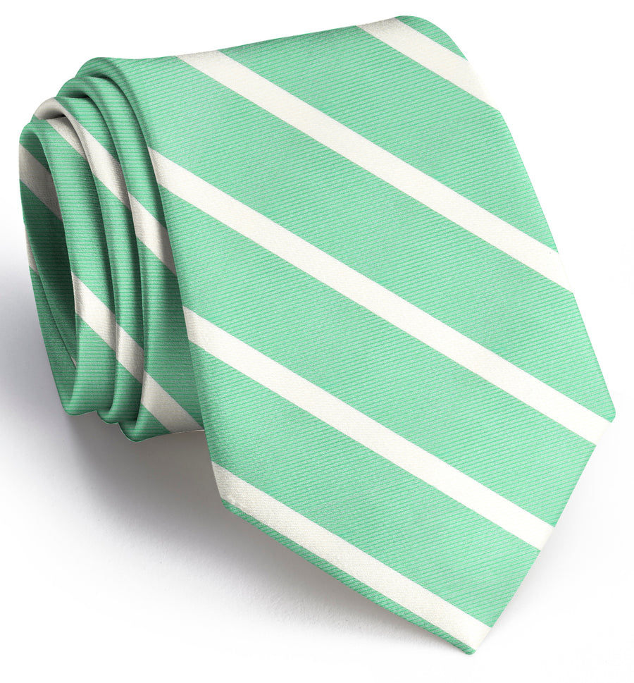 American Made Collared Greens Tie Mint Made in the USA