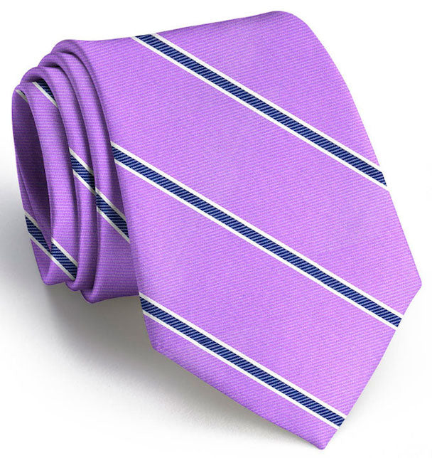 American Made Collared Greens Tie Violet Made in the USA