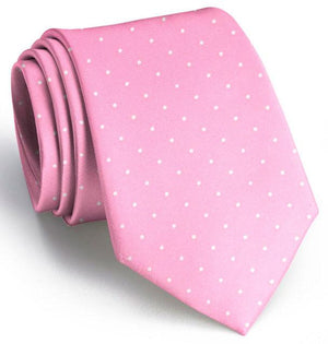 American Made Collared Greens Tie Pink Made in the USA
