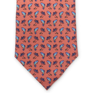 Gone Fishin': Tie - Coral