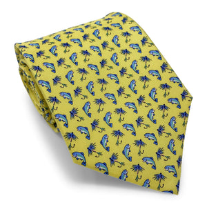 Gone Fishin': Tie - Yellow