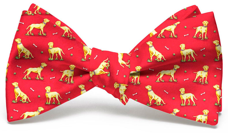 Lucky Labs: Bow Tie - Red