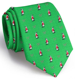 North Pole Parade Club Tie: Tie - Green