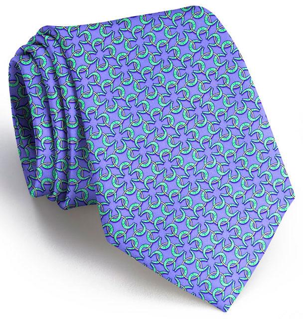 Horseshoe Rings: Tie - Violet