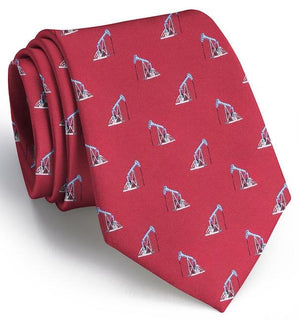 Thirsty Bird Club Tie: Tie - Red