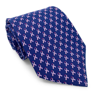 Care for a Cure: Tie - Navy