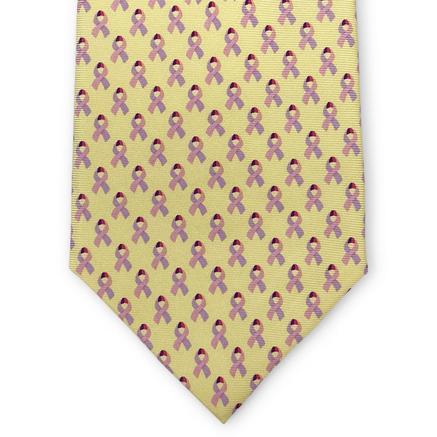 Care for a Cure: Tie - Yellow