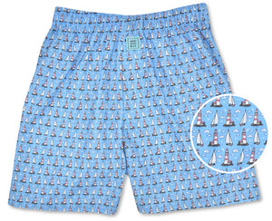Welcome Ashore: Boxers - Light Blue