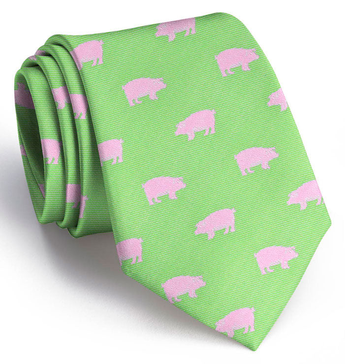 Pigs: Tie - Lime