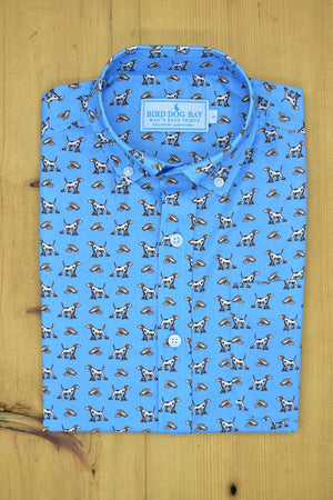 Point Shoot Weekender Blue Collared Greens