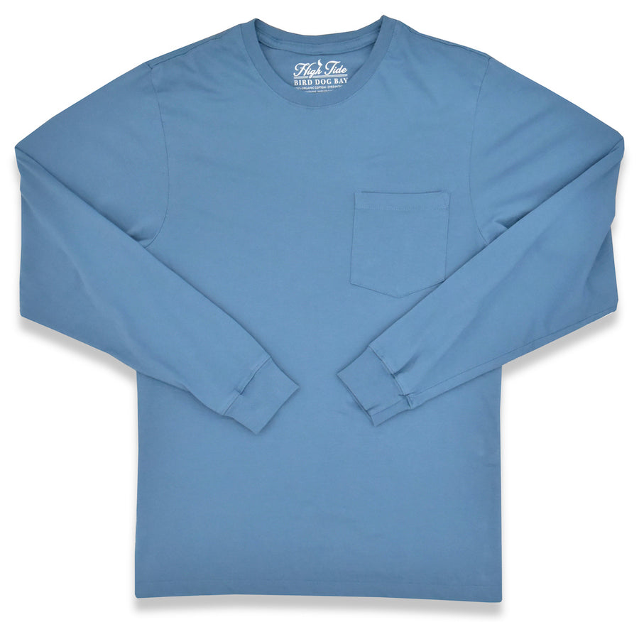 High Tide: Long Sleeve T-Shirt - Slate