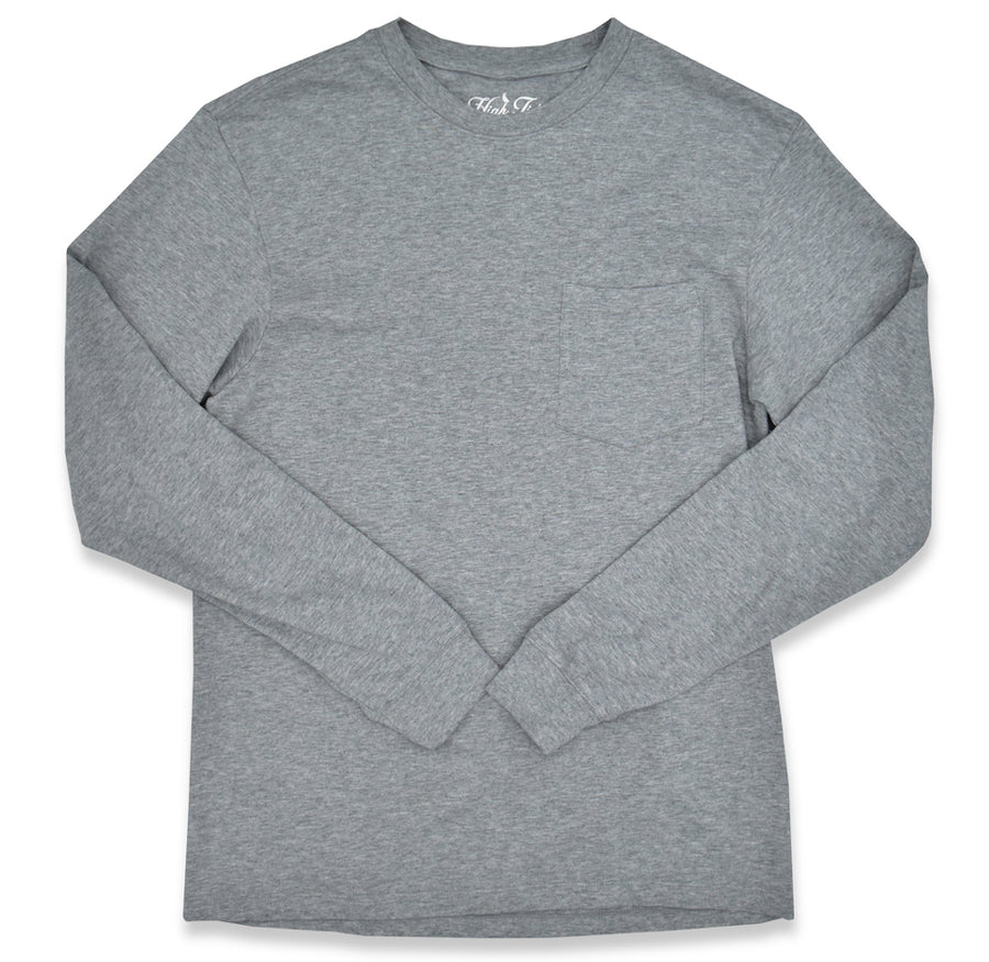 High Tide: Long Sleeve T-Shirt - Gray