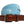 Load image into Gallery viewer, Palmetto Moon: Embroidered Belt - Light Blue
