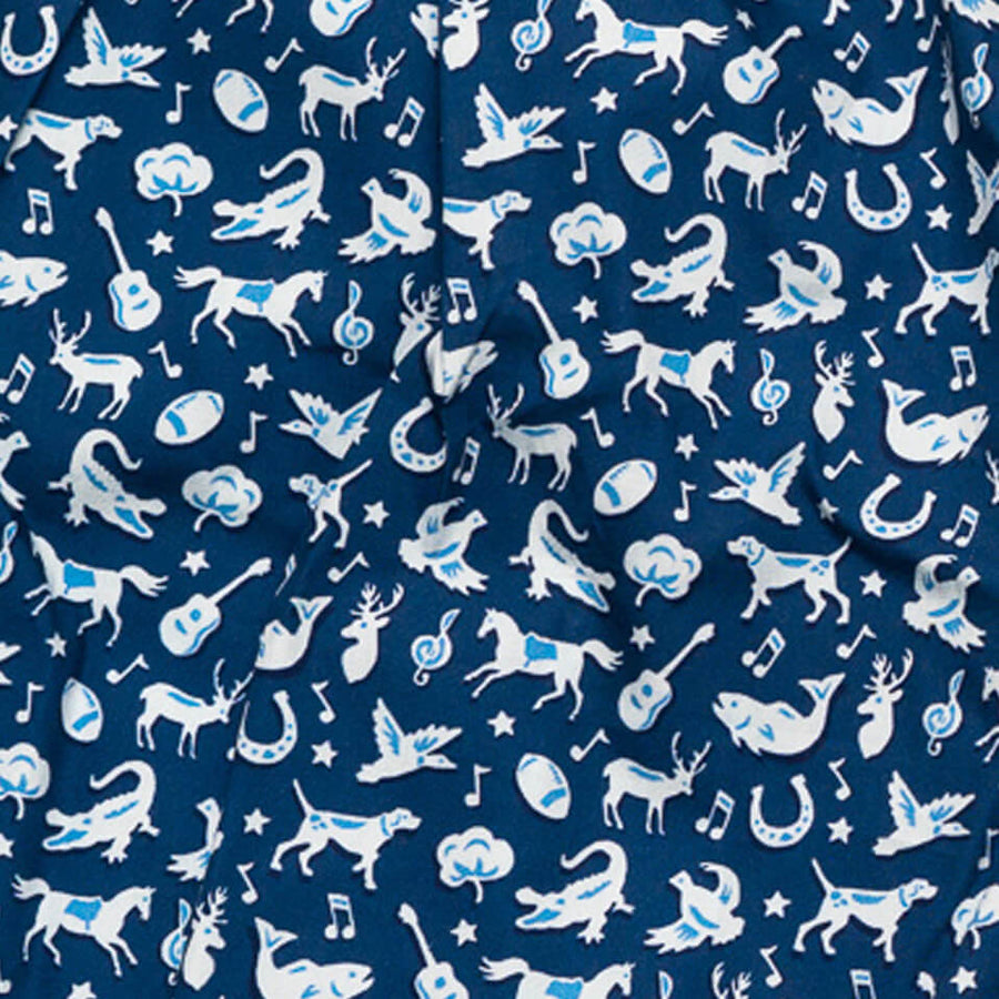 Southern Soir√©e: Boxers - Dark Blue (S & L)