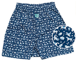 Southern Soir√©e: Boxers - Dark Blue (S & L)