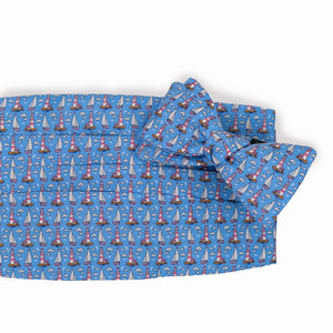 Welcome Ashore: Cummerbund Set - Light Blue