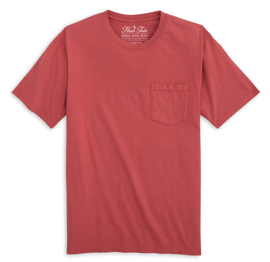 High Tide: Short Sleeve T-Shirt - Brick