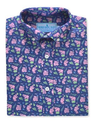 Pink Elephants: Weekender - Navy