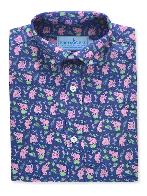 Pink Elephants: Weekender - Navy