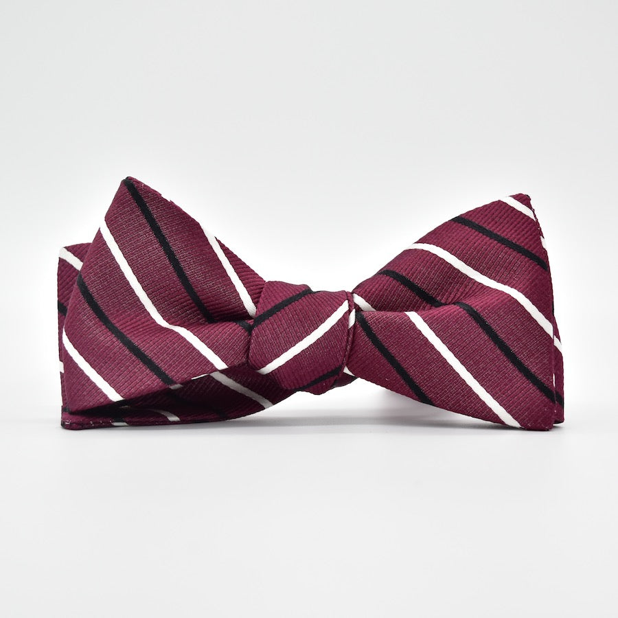 Lewis: Bow Tie - Garnet/Black