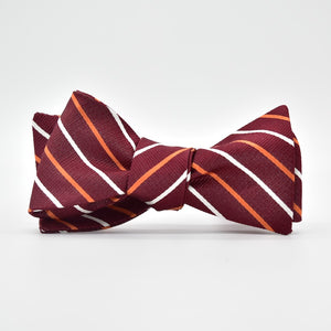 Lewis: Bow Tie - Maroon/Orange