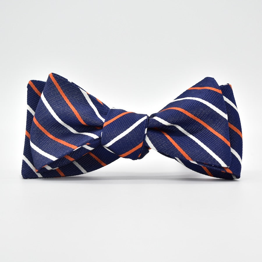 Lewis: Bow Tie - Navy/Orange