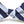 Load image into Gallery viewer, American Made Collared Greens Bow Tie Navy/Blue Made in the USA
