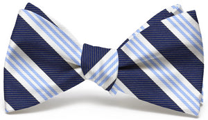 American Made Collared Greens Bow Tie Navy/Blue Made in the USA