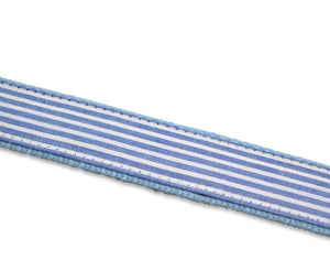 Over The Rainbow: Embroidered Belt - Light Blue