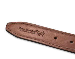 Skiff Dogs: Embroidered Belt - Coral