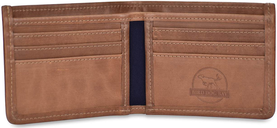 Classic Leather: Billfold Wallet - Brown