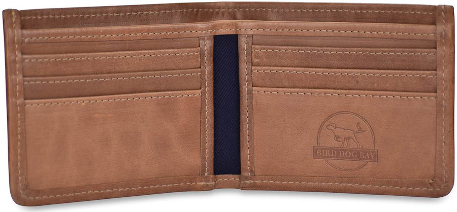 Give a Dog a Bone: Billfold Wallet - Green