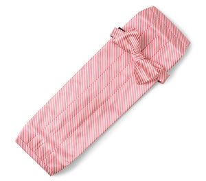 Signature Stripe: Cummerbund Set - Pink
