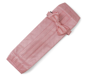 Signature Stripe: Cummerbund Set - Maroon