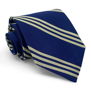 College Collection Stripes: Tie - Navy/Gold