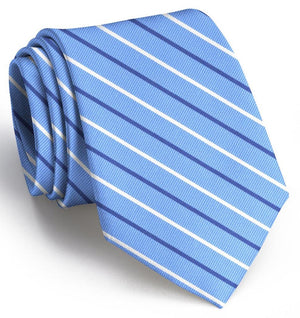 Lewis: Tie - Light Blue/Navy