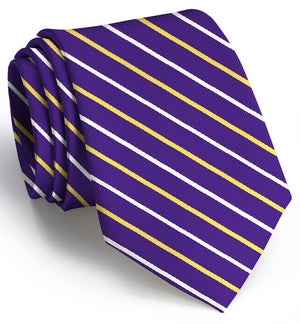 Lewis: Tie - Purple/Yellow