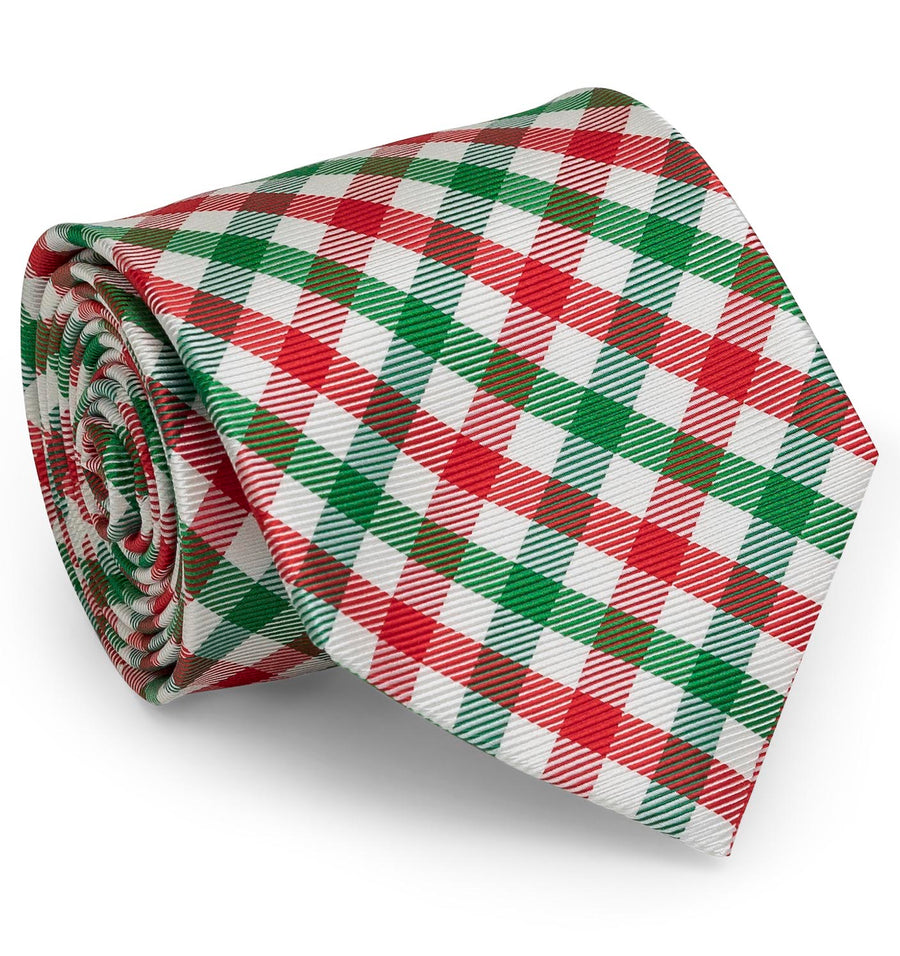 Christmas Quad: Tie - Red/Green