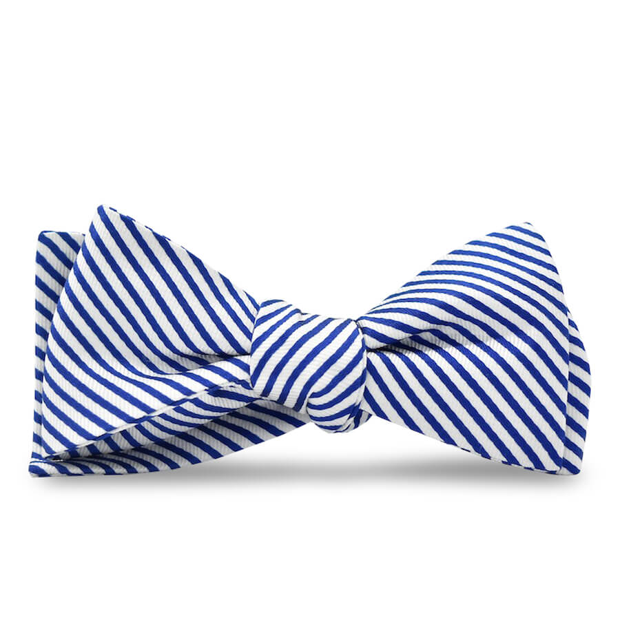 Signature Stripe: Bow Tie - Navy